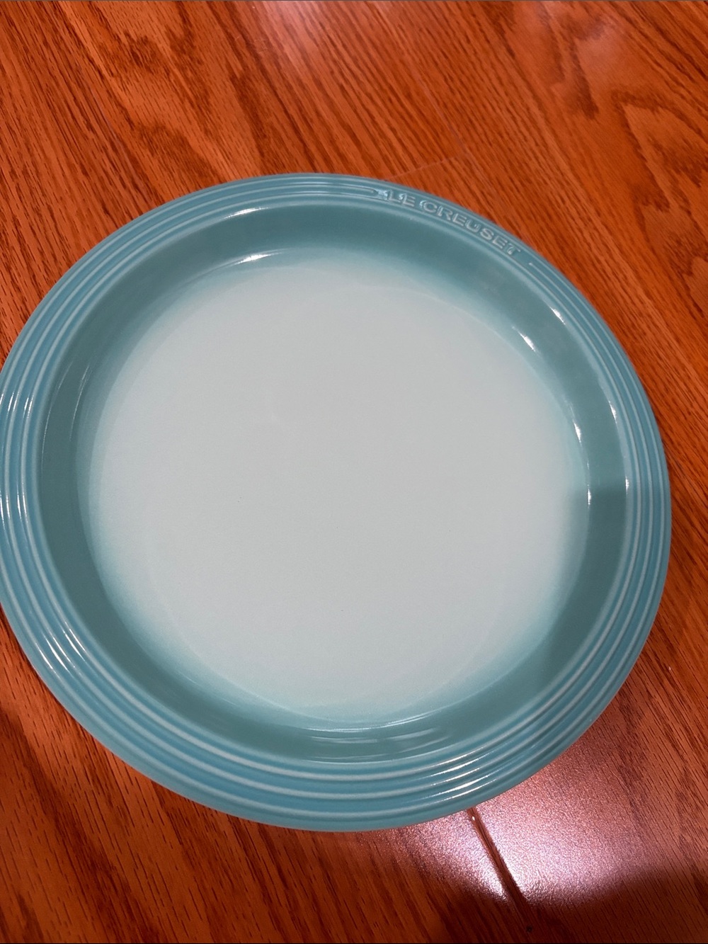Le Creuset Cool Mint 23cm Round Plate